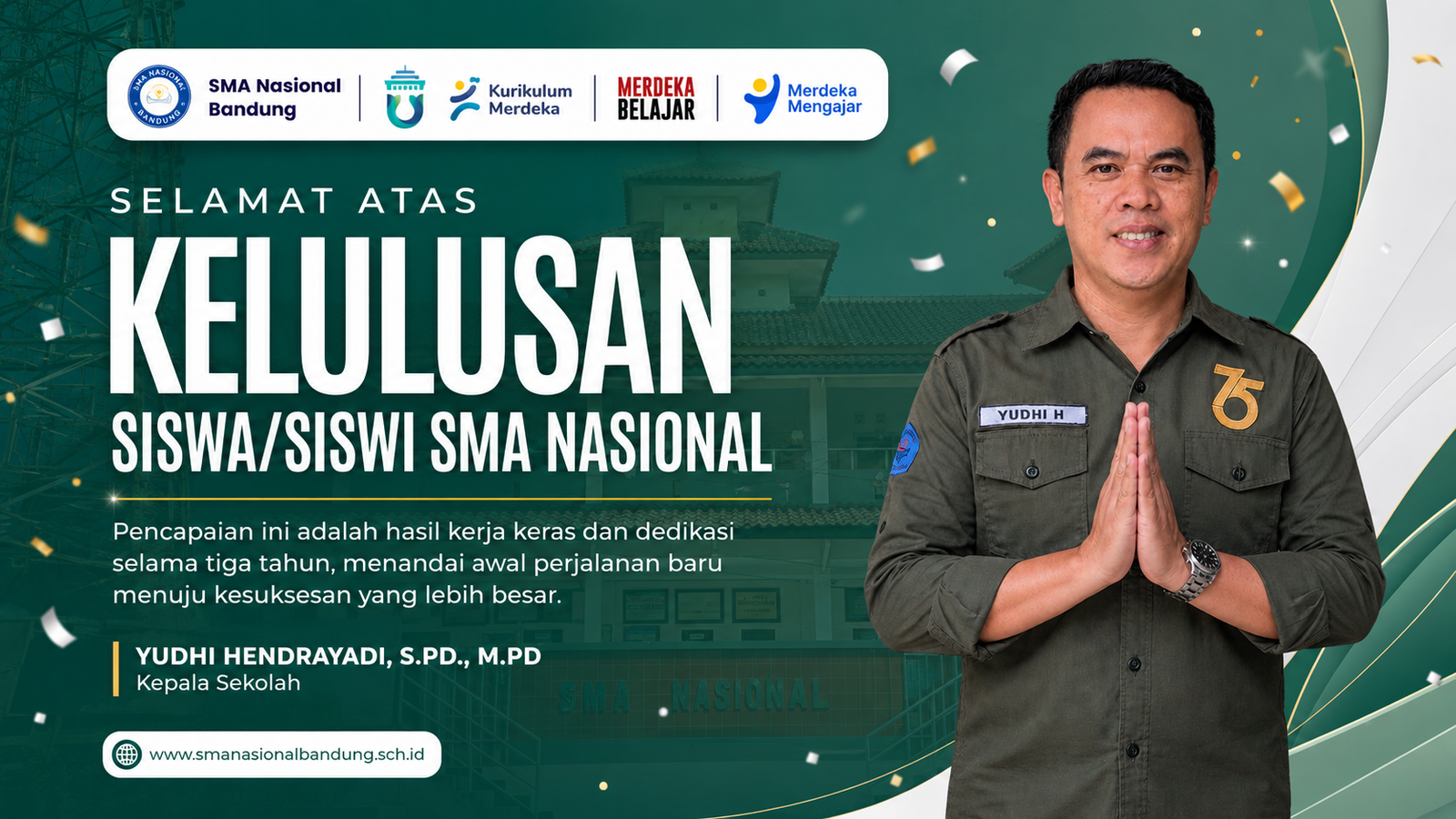 Resmi! 270 Siswa SMA Nasional Lulus 100 Persen Tahun 2026